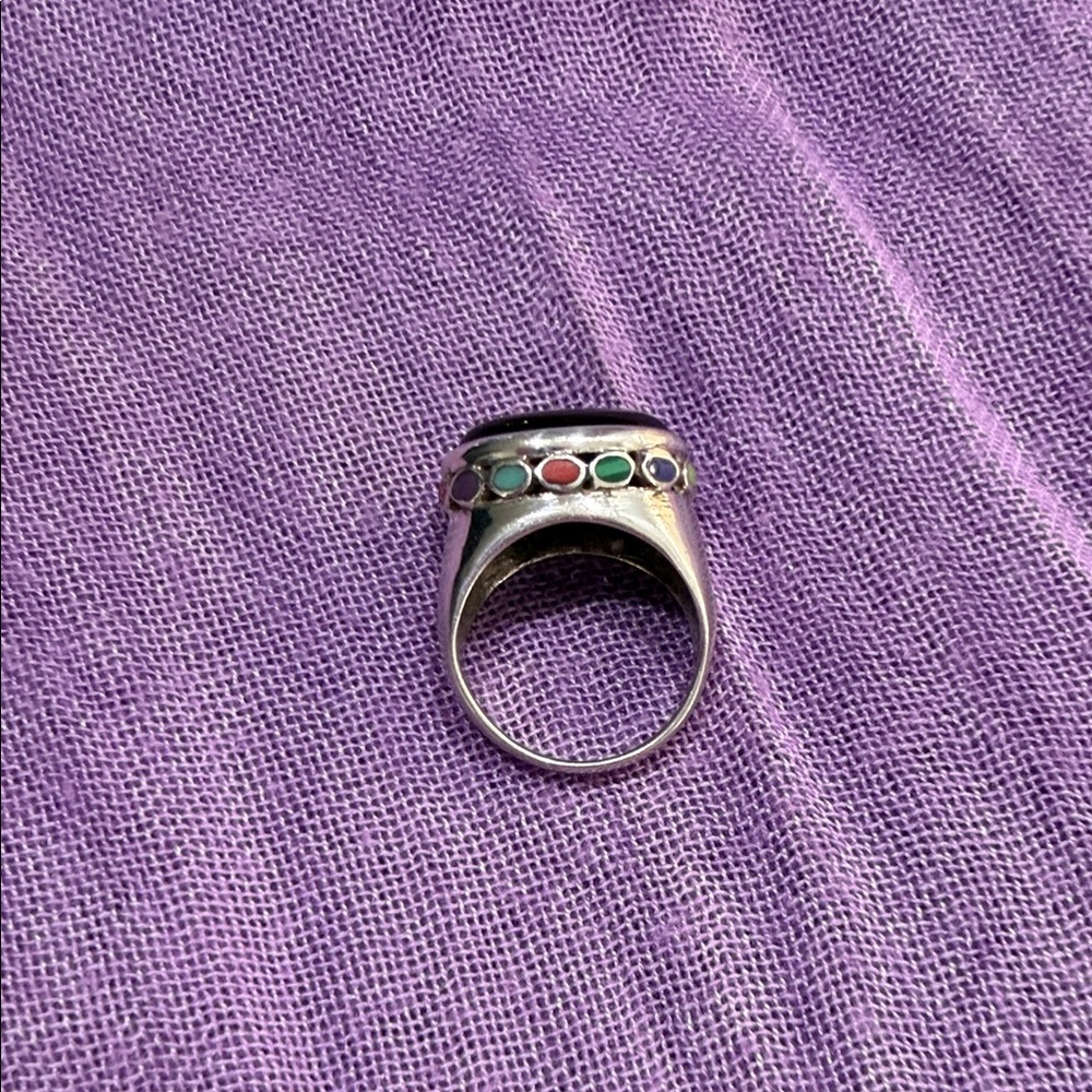 Cabochon Onyx Ring - Picture 5 of 5